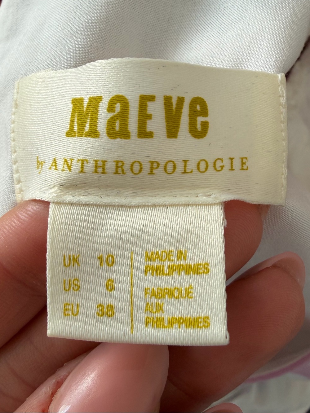Anthropologie Maeve Pink, Yellow & Black Floral Maxi Dress - Picture 3 of 3